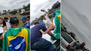 Motorista é preso após atropelar apoiadores de Bolsonaro em rodovia federal; 17 pessoas ficaram feridas