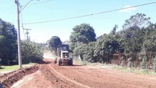 Obras na Rua Benjamin Constant - Dom Feliciano