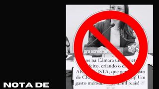 Diretório Acadêmico do curso de Arquivologia da Universidade Federal de Santa Maria (UFSM) publicou uma nota de repúdio contra Ana Cáudia Lesnik (PSDB)