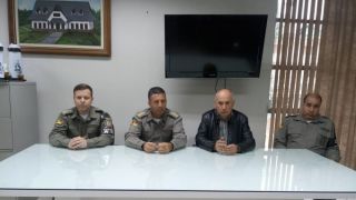 30° BPM faz pronunciamento oficial sobre a ação policial em Dom Feliciano