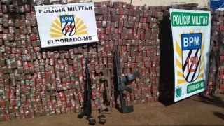 Uma tonelada e meia de maconha com destino ao Rio Grande do Sul é interceptada no MS