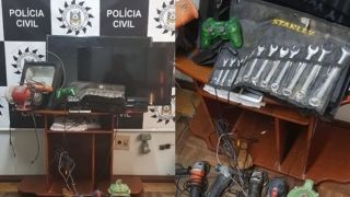 Polícia Civil divulga imagens de objetos oriundos de furto ou roubo em Camaquã