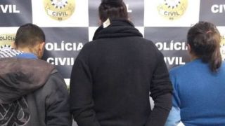 Polícia Civil prende trio envolvido em diversos roubos em São Lourenço do Sul