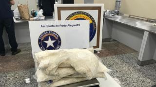 Receita Federal apreende 7 quilos do princípio ativo de ecstasy no Aeroporto Internacional Salgado Filho