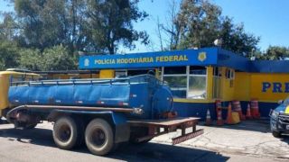 PRF flagra captação ilegal de água em São Lourenço do Sul