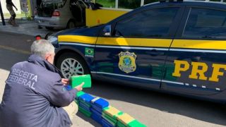 Receita Federal apreende 50 kg de cocaína em Santa Maria