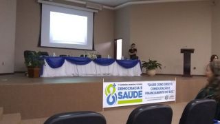 Está acontecendo hoje VII Conferência Municipal de Saúde na Câmara Municipal de Vereadores de Dom Feliciano