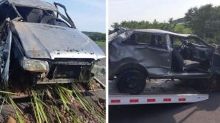 Dupla rouba carro em Amaral Ferrador se envolve em acidente e é presa em Barra do Ribeiro, 