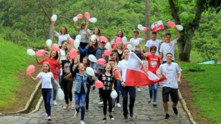 Jovens de Dom Feliciano comemoram 101 anos da independência da Polônia