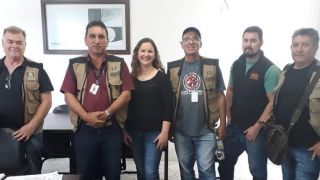 Secretaria Municipal de Saúde recebe visita de agentes estaduais do Centro Estadual de Vigilância Sanitária