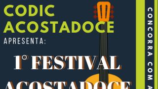 Lançamento do Edital "1º Festival ACOSTADOCE de Música"