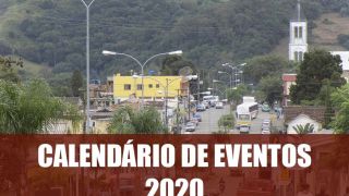 Calendário de eventos 2020 Dom Feliciano