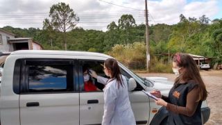Secretaria de Saúde realiza ações de prevenção ao COVID-19