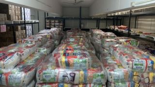 Defesa Civil doa cestas básicas para o município