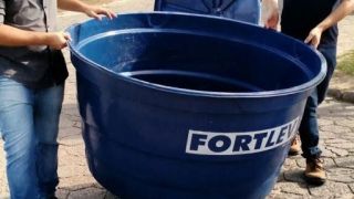 Dom Feliciano recebe caixas d’água da Defesa Civil