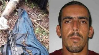 Dinheiro, dois revolver calibre 38 e um fuzil são encontrados junto ao corpo de assaltante de banco em Porto Xavier