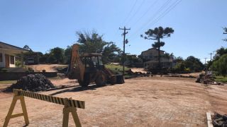Secretaria de infraestrutura faz novo desvio sentido São Jerônimo/ Vila Fátima 