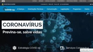 Governo gaúcho lança portal que reúne informações sobre a pandemia de coronavírus no Estado
