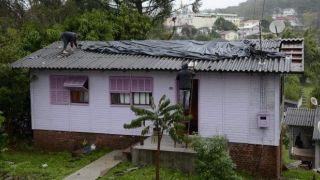 Sobe para 27 o número de cidades afetadas pelo ciclone no RS