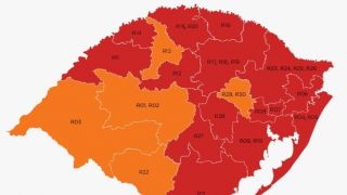 Na 10ª semana do distanciamento controlado, 15 regiões do RS ficam com bandeira vermelha
