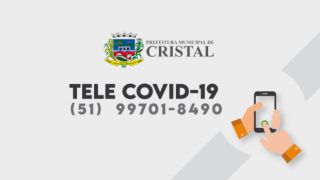 Cristal conta com serviço de Tele Covid-19