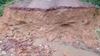 Chuva interrompe pontes e destrói bueiros e estradas na Chuvisca