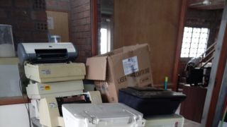 Dom Feliciano recolhe mais de 5 toneladas de lixo eletrônico.