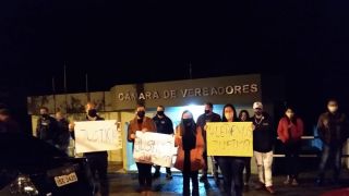 Carreata em protesto ao Vereador Hélio Langaz é realizada em Chuvisca