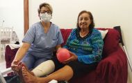Atendimento médico de excelência salva perna de idosa de Cerro Grande do Sul