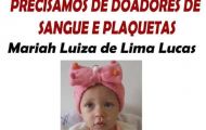 🚨❤️ Ajude a pequena Mariah!